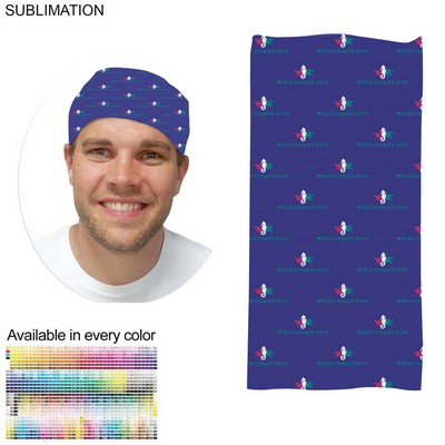 Sublimated Multifunction Tubular Headwear (Fandanna Bandana)