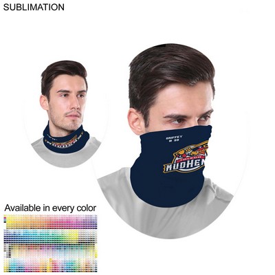Team Neck Gaiter, Sublimated Multifunction Tubular Gaiter, Moisture Wicking Fabric, 4 Way stretch